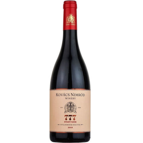 Kovacs Nimrod Pinot Noir 777 ,vin rouge hongrois de Eger