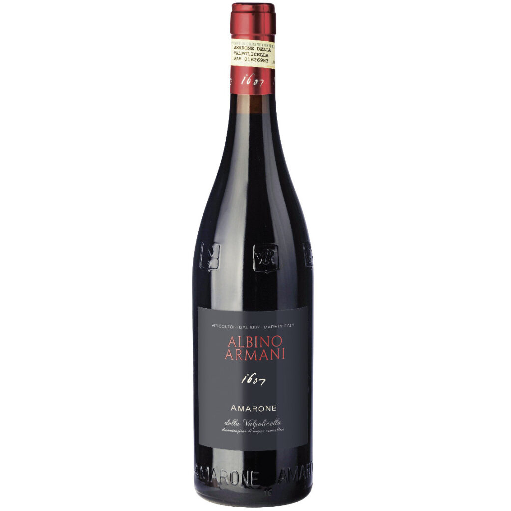 Albino Armani Amarone della Valpolicella, vin rouge d'Italie
