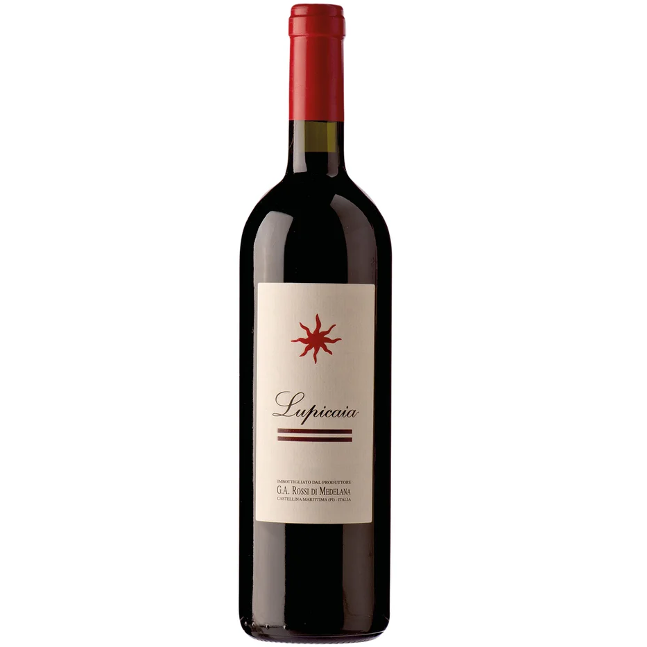 Lupicaia italienischer Spitzenwein aus Toscana