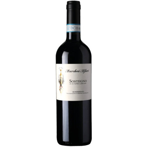 Sostegno DOC Piemont Marchesi Alfieri Sostegno Piemont, Marchesi Alfieri, Rotwein aus Italien